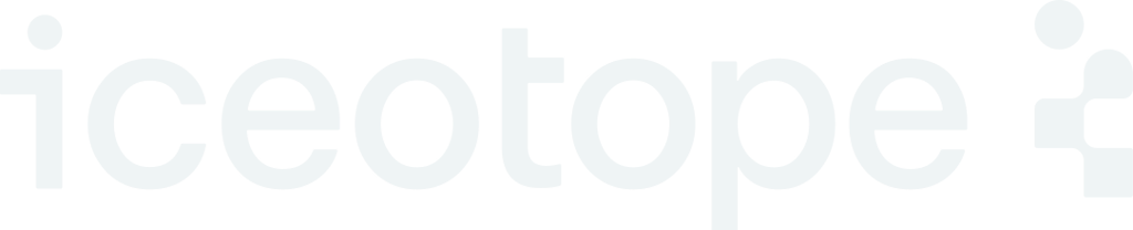 White logo of Iceotope