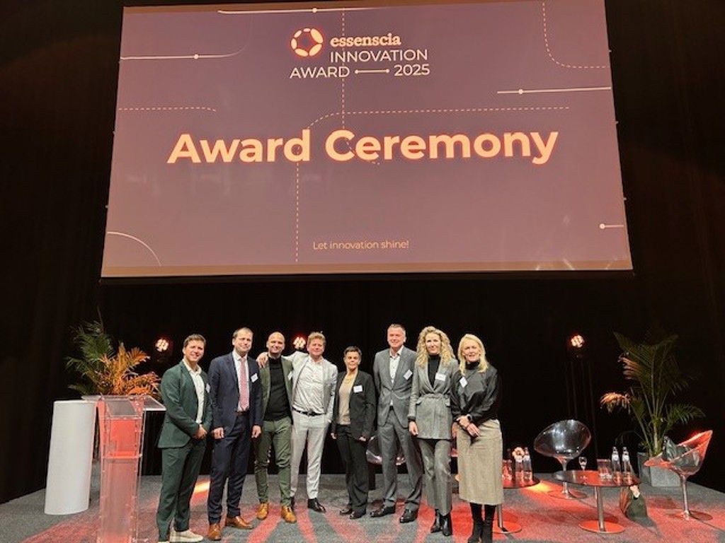 Oleon people at the Essenscia Award Ceremony 