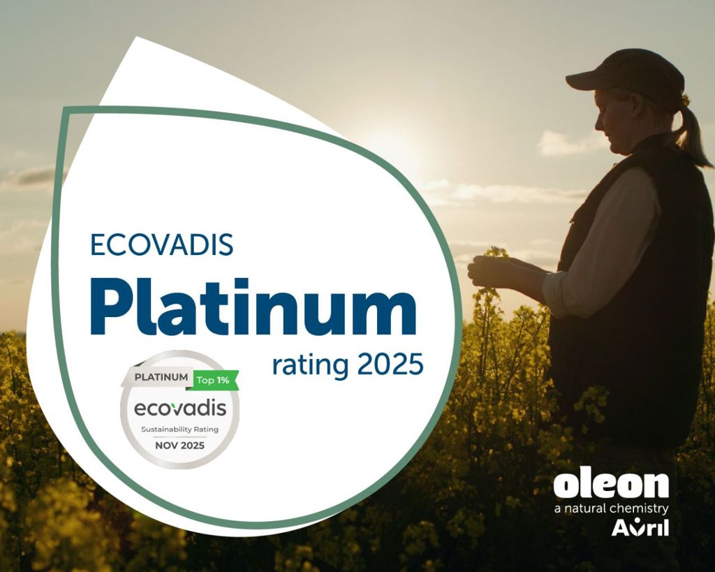 Ecovadis Platinum rating 2025